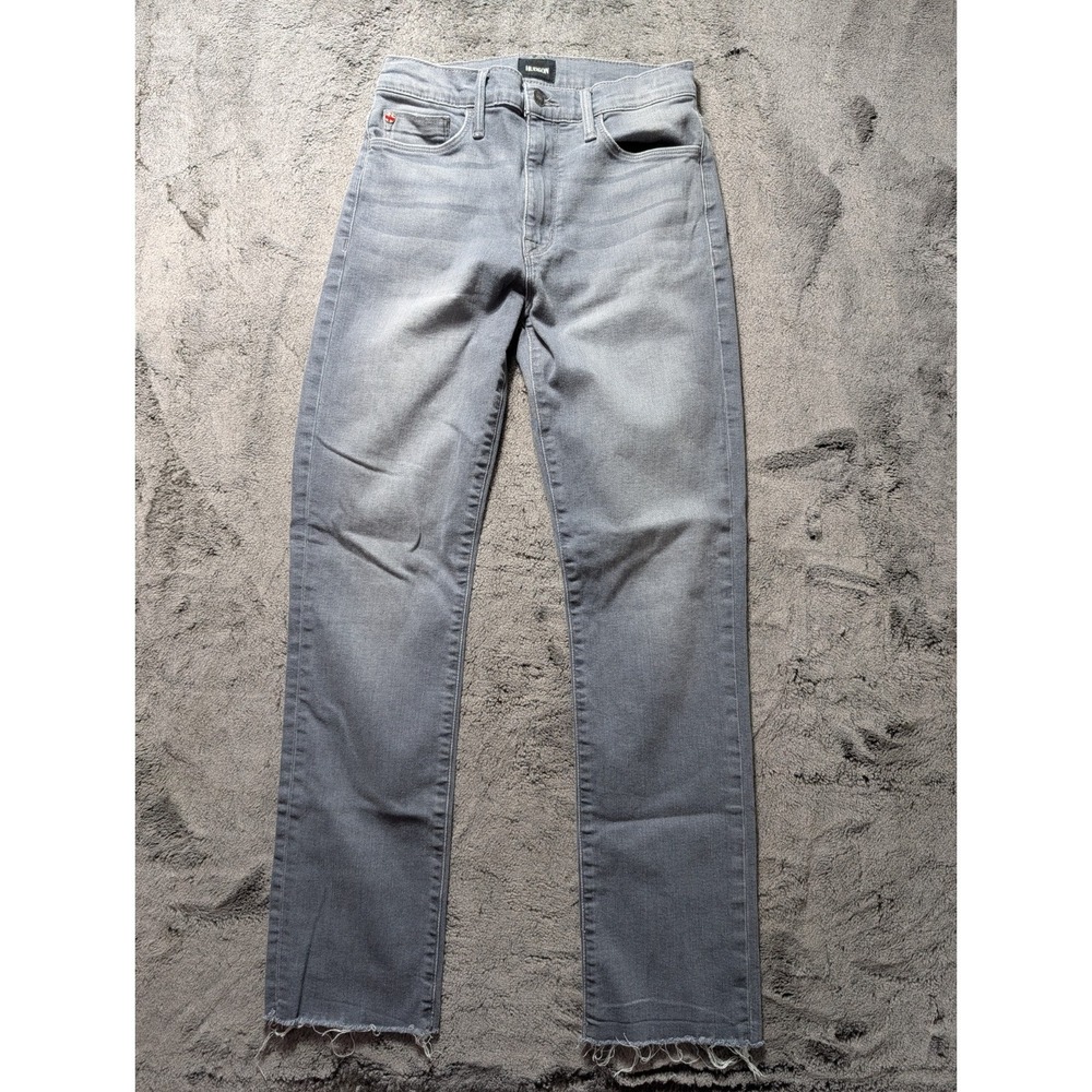 Hudson Blair Ped Slim Straight Leg Jeans Women's Size 28 Gray
